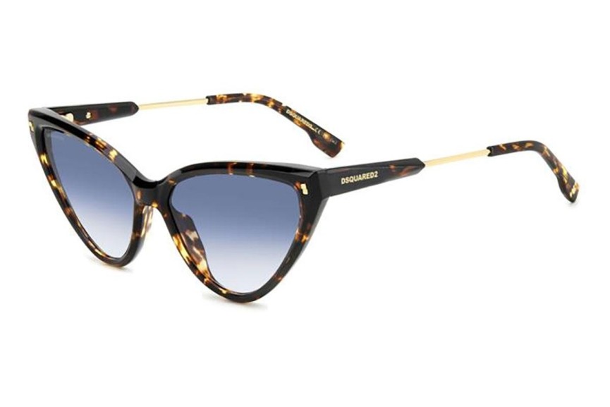 Ochelari de soare Dsquared2 D20134/S 086/08 Cat Eye Havana