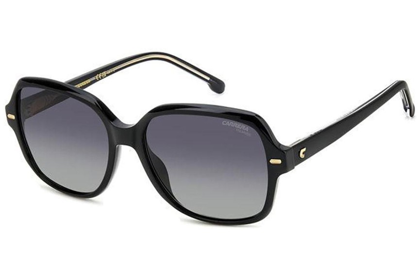 Ochelari de soare Carrera CARRERA3028/S 807/WJ Polarized Pătrați Negri