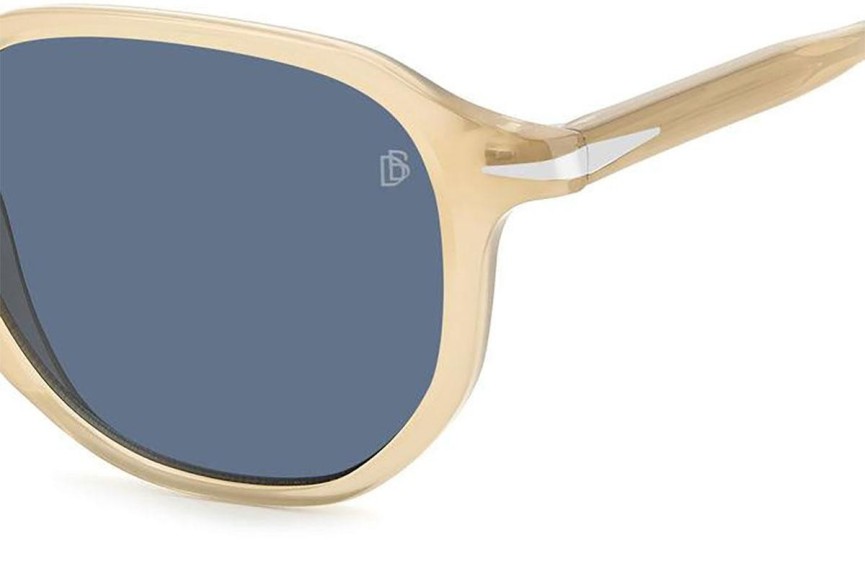 Ochelari de soare David Beckham DB1140/S HAM/KU Dreptunghiulari Bej