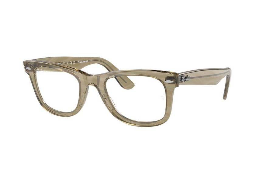 Ochelari de soare Ray-Ban Wayfarer Change Collection RB2140 1387GG Pătrați Maro