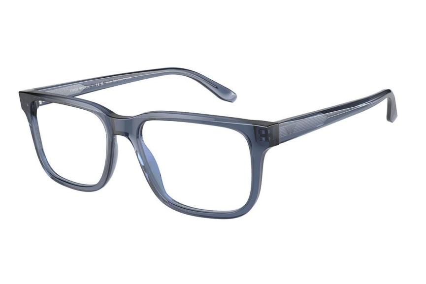 Ochelari Emporio Armani EA3218 5072 Pătrați Albaștri