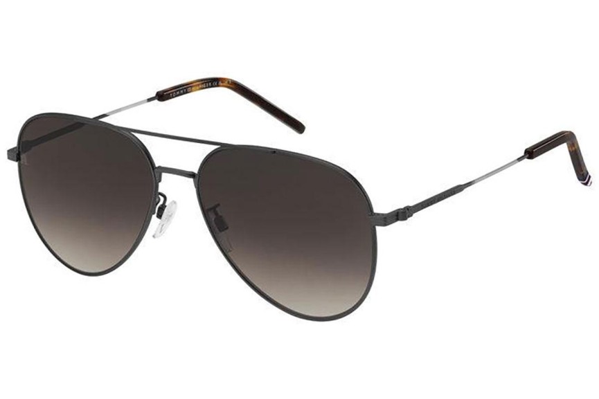 Ochelari de soare Tommy Hilfiger TH2111/G/S SVK/HA Pilot Gri