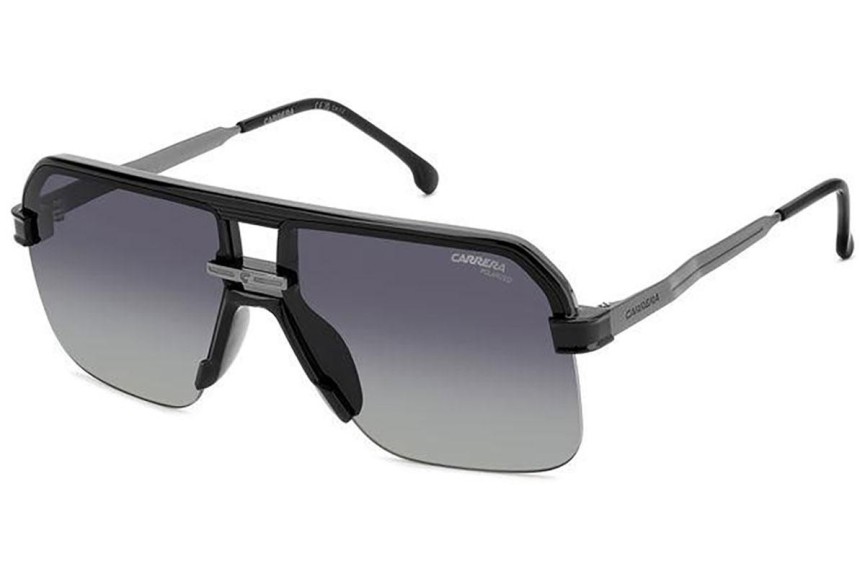 Ochelari de soare Carrera CARRERA1066/S 807/WJ Polarized Pătrați Negri