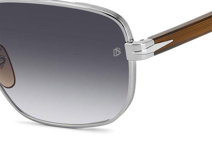 Ochelari de soare David Beckham DB7121/G/S WIJ/9O Dreptunghiulari Gri