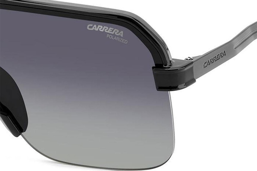 Ochelari de soare Carrera CARRERA1066/S 807/WJ Polarized Pătrați Negri