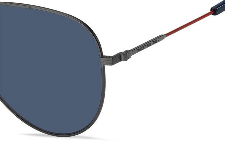 Ochelari de soare Tommy Hilfiger TH2111/G/S R80/KU Pilot Gri