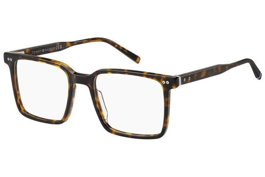 Ochelari Tommy Hilfiger TH2072 086 Dreptunghiulari Havana