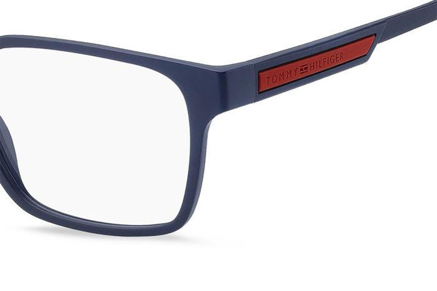 Ochelari Tommy Hilfiger TH2093 WIR Dreptunghiulari Albaștri