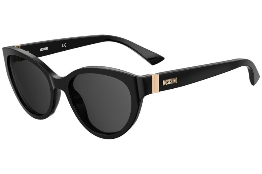 Ochelari de soare Moschino MOS065/S 807/IR Cat Eye Negri