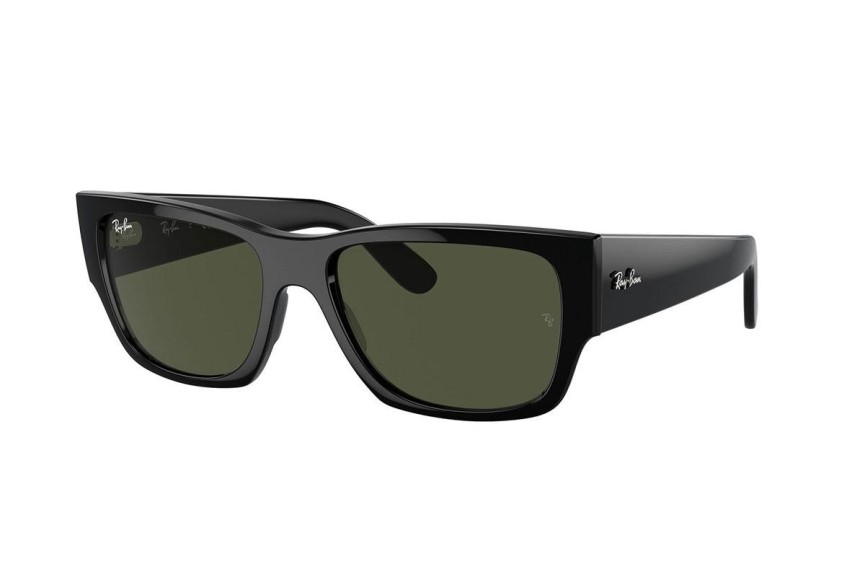 Ochelari de soare Ray-Ban Carlos RB0947S 901/31 Dreptunghiulari Negri