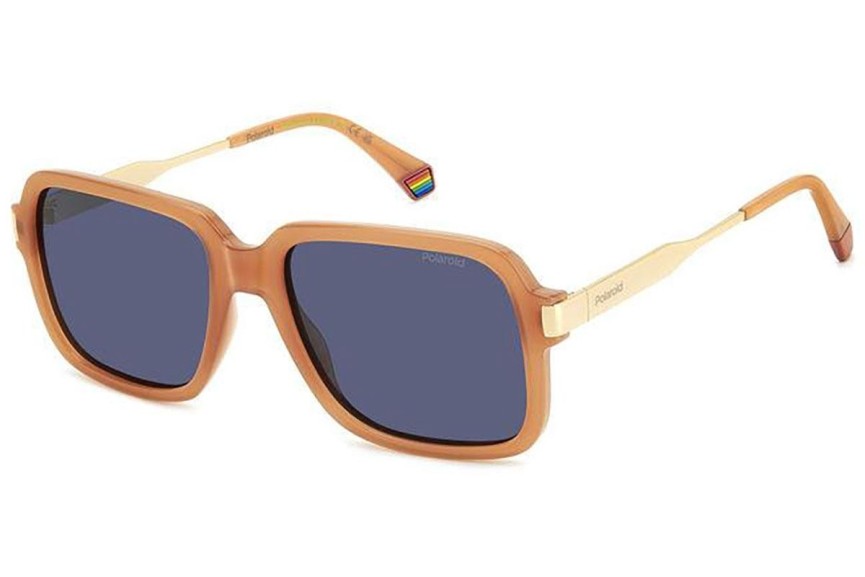 Ochelari de soare Polaroid PLD6220/S/X L7Q/C3 Polarized Dreptunghiulari Portocalii