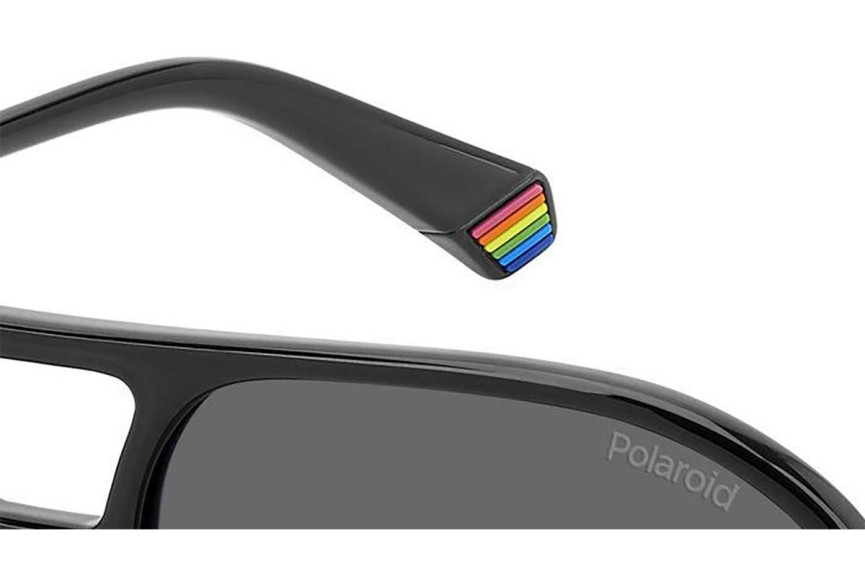 Ochelari de soare Polaroid PLD6217/S 807/M9 Polarized Pătrați Negri