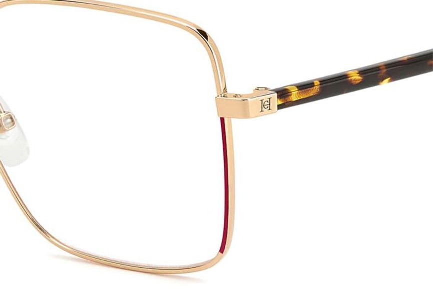 Ochelari Carolina Herrera HER0248 06J Pătrați Aurii