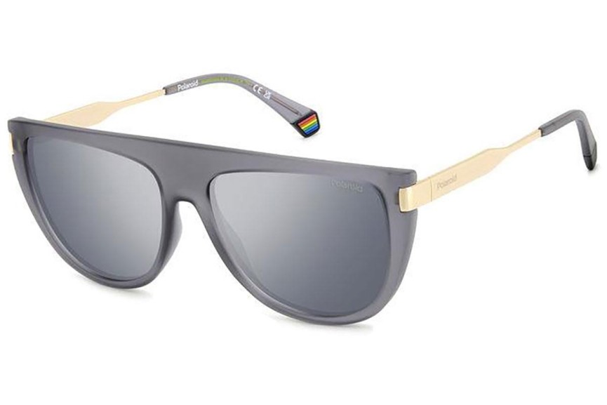 Ochelari de soare Polaroid PLD6221/S/X RIW/EX Polarized Flat Top Gri