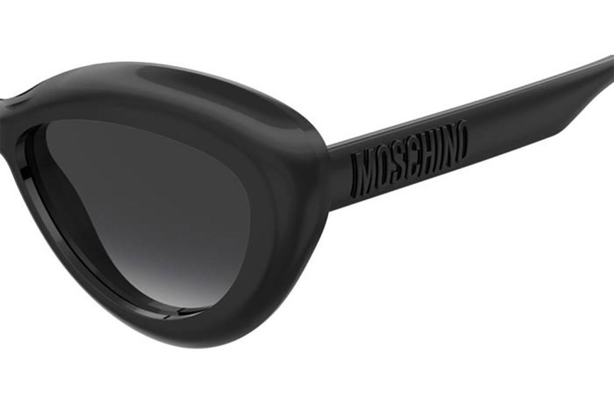 Ochelari de soare Moschino MOS163/S 807/9O Cat Eye Negri