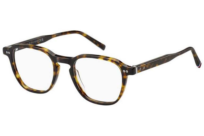 Ochelari Tommy Hilfiger TH2070 086 Dreptunghiulari Havana