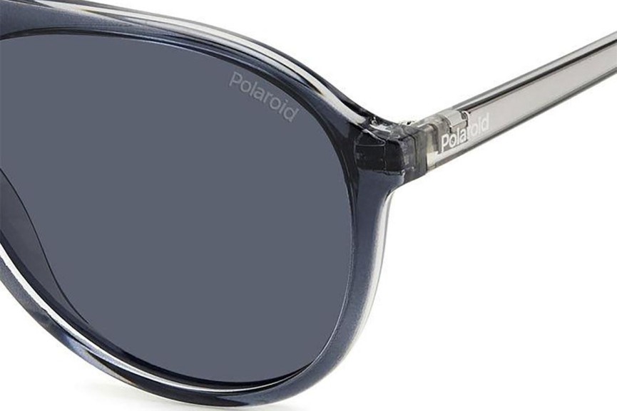 Ochelari de soare Polaroid PLD4162/S 09V/C3 Polarized Pilot Gri