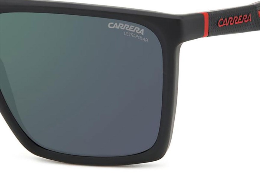 Ochelari de soare Carrera CARRERA4019/S BLX/Q3 Flat Top Negri