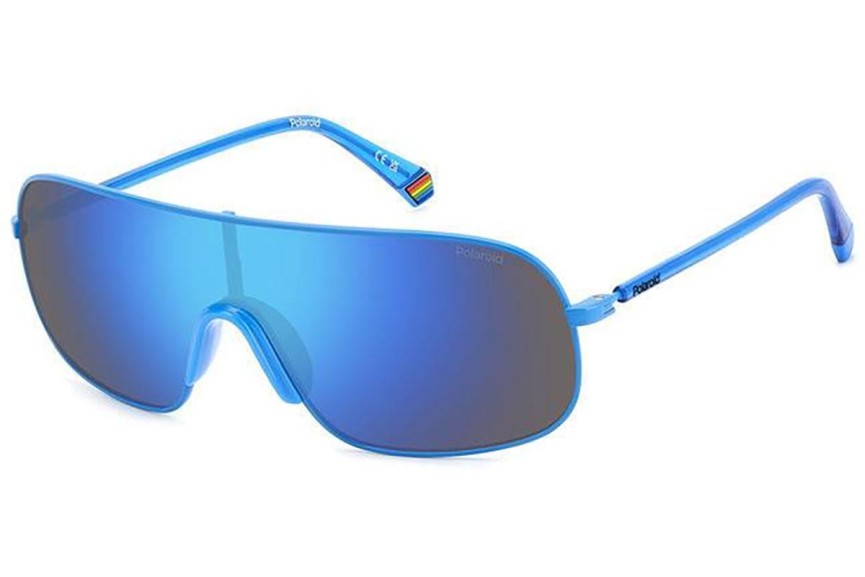 Ochelari de soare Polaroid PLD6222/S MVU/5X Polarized Lentilă unică | Shield Albaștri