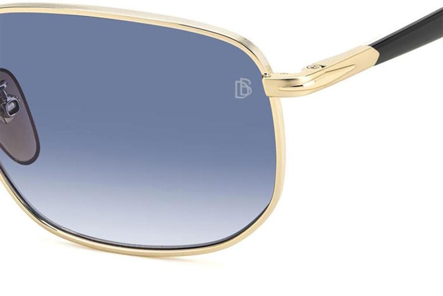 Ochelari de soare David Beckham DB1143/S RHL/08 Dreptunghiulari Aurii