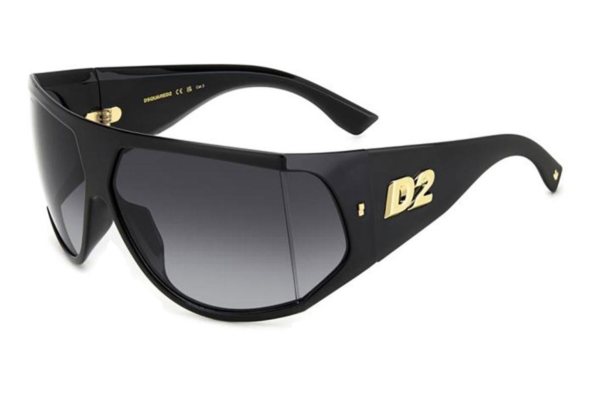 Ochelari de soare Dsquared2 D20124/S 2M2/9O Flat Top Negri