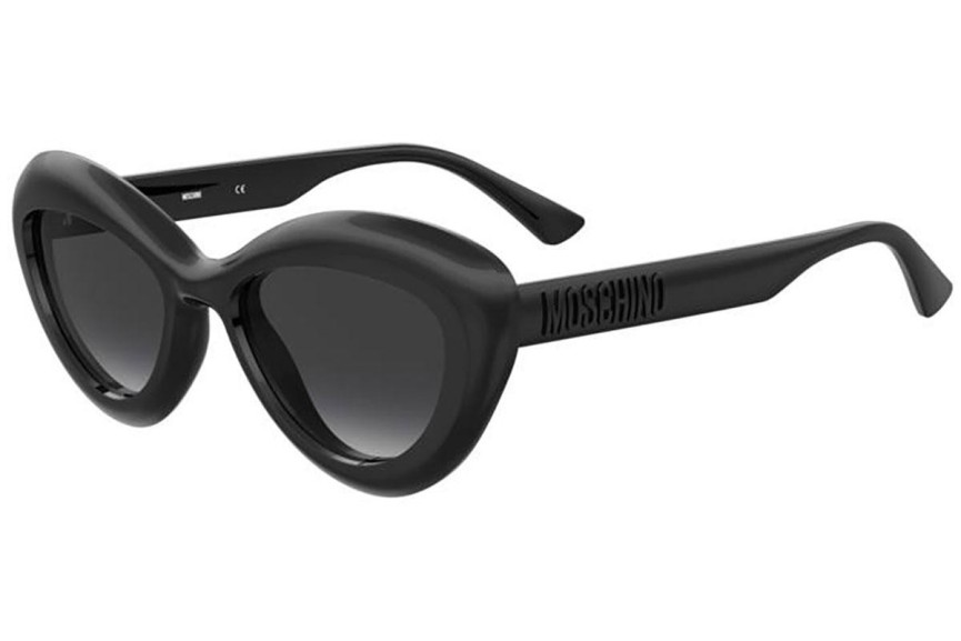 Ochelari de soare Moschino MOS163/S 807/9O Cat Eye Negri