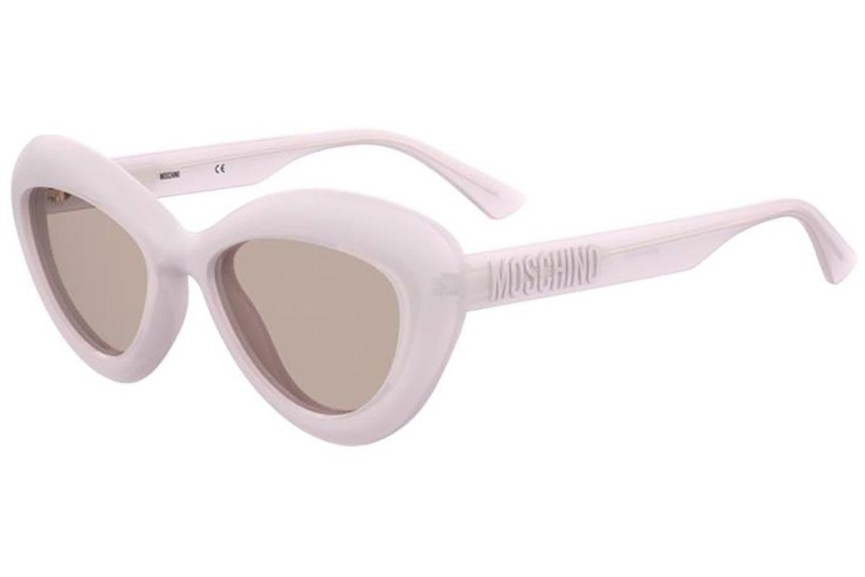 Ochelari de soare Moschino MOS163/S 35J/U1 Cat Eye Roz