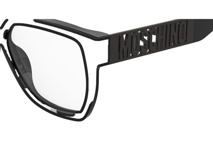 Ochelari Moschino MOS633 807 Dreptunghiulari Negri