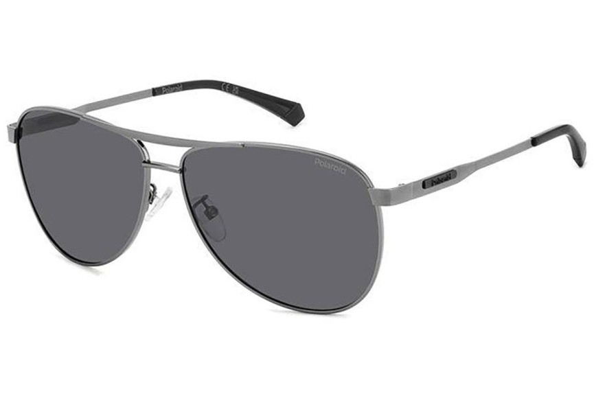 Ochelari de soare Polaroid PLD2160/G/S/X KJ1/M9 Polarized Pilot Gri