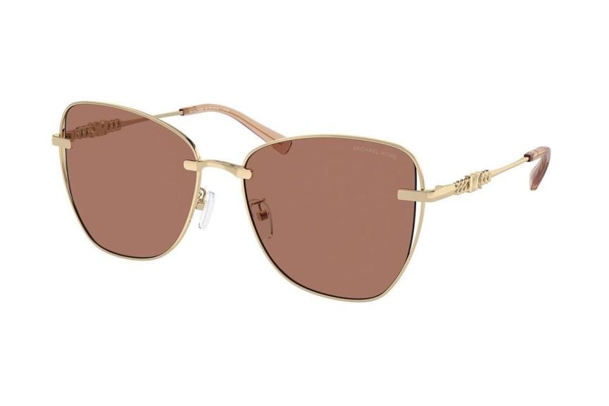 Ochelari de soare Michael Kors Beijing MK1158D 101403 Cat Eye Aurii