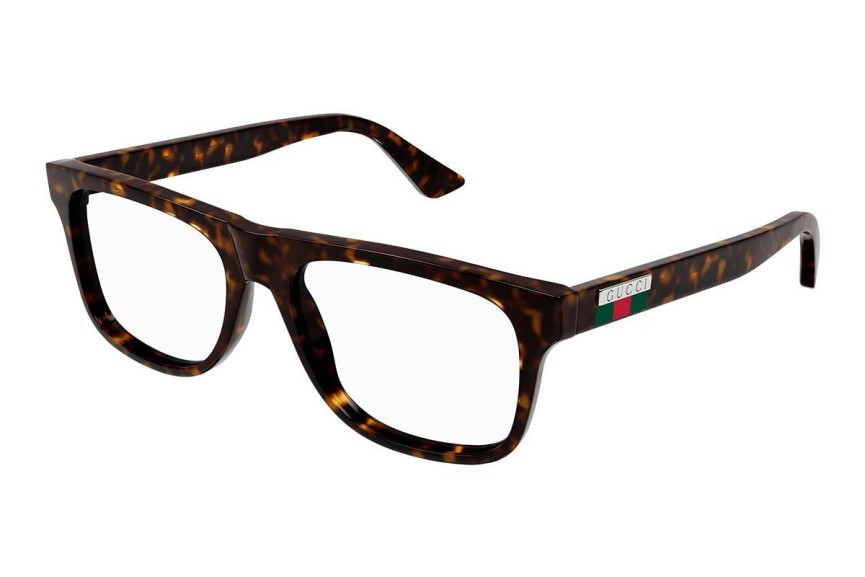 Ochelari Gucci GG1117O 006 Pătrați Havana