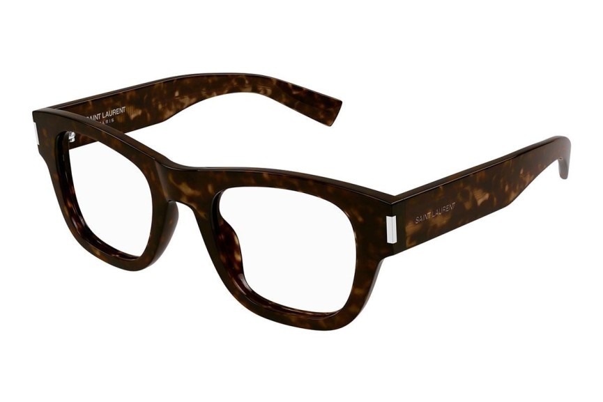 Ochelari Saint Laurent SL698 002 Dreptunghiulari Havana