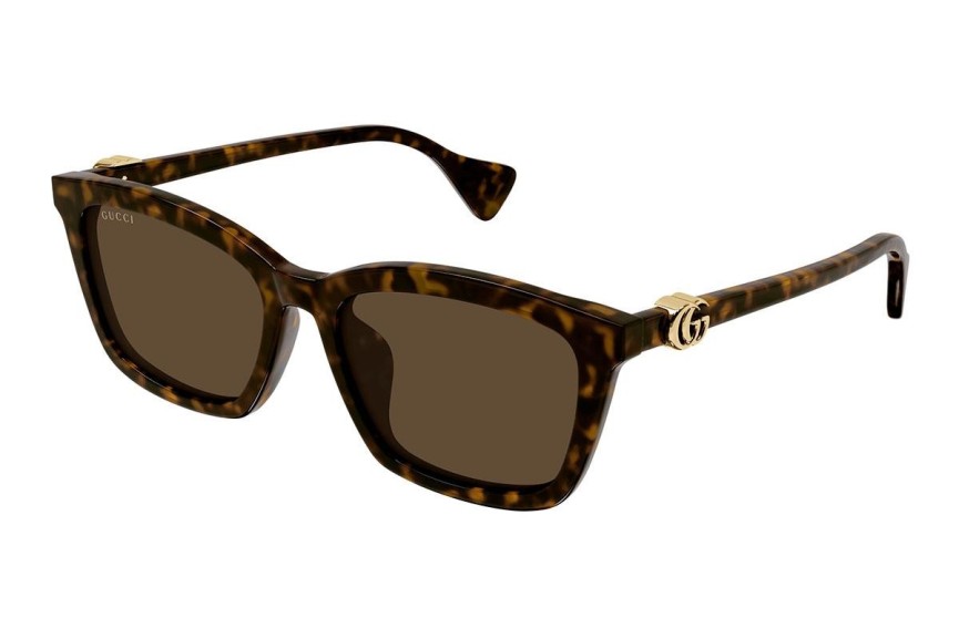 Ochelari de soare Gucci GG1596SK 003 Dreptunghiulari Havana