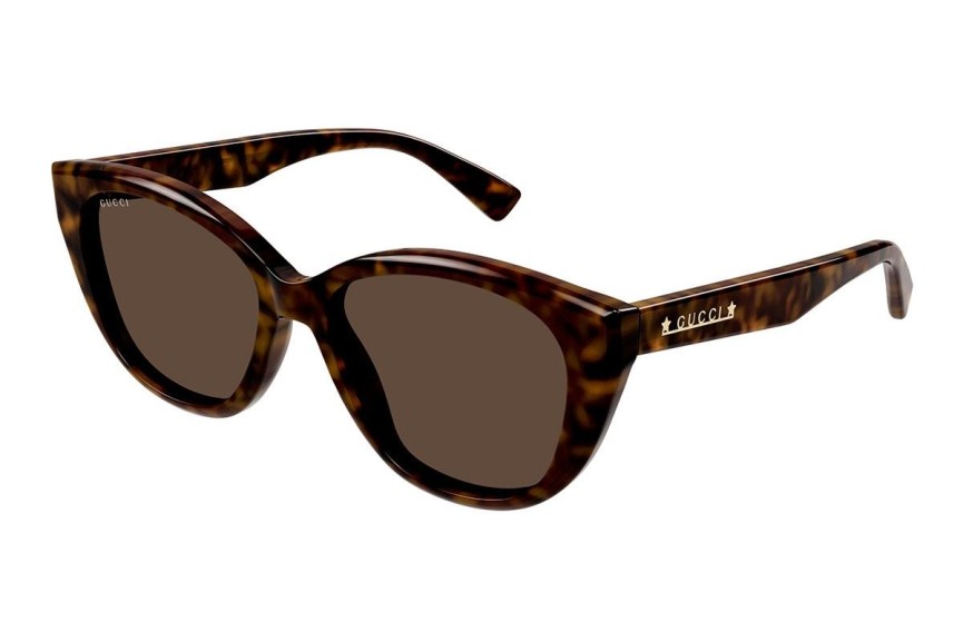 Ochelari de soare Gucci GG1588S 002 Cat Eye Havana