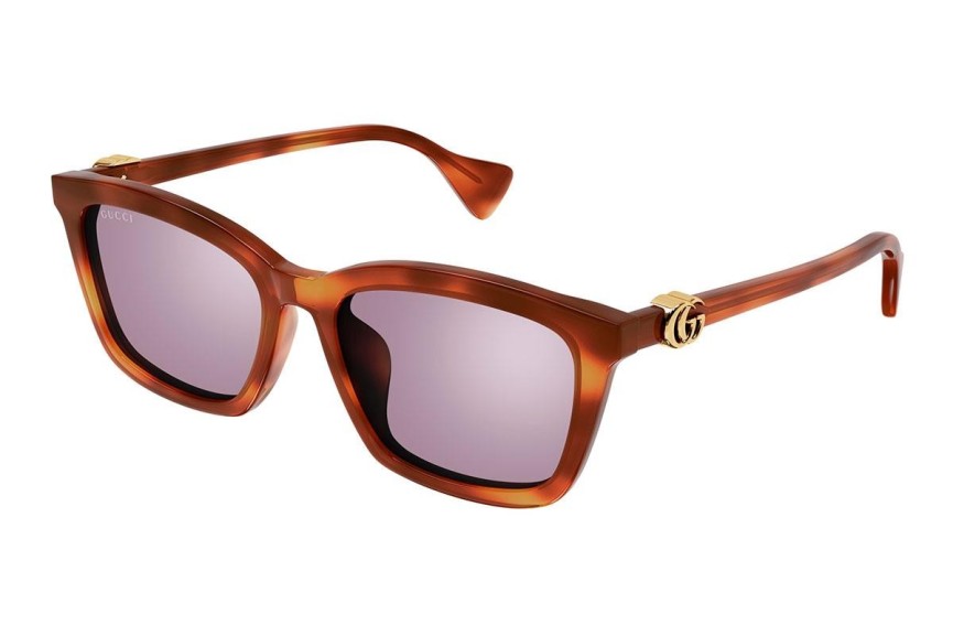 Ochelari de soare Gucci GG1596SK 004 Dreptunghiulari Havana