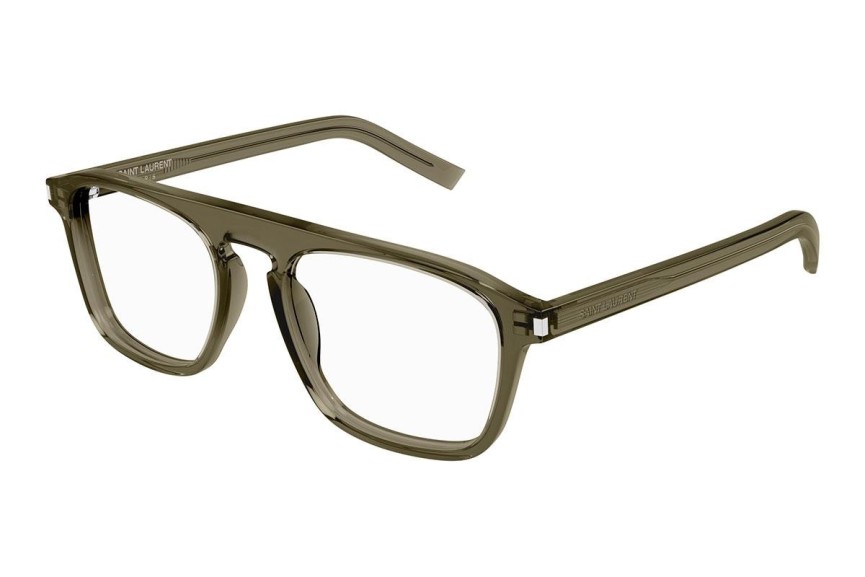 Ochelari Saint Laurent SL157 006 Pătrați Maro