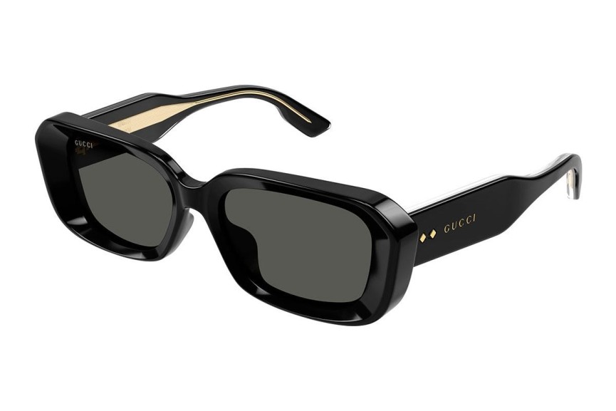 Ochelari de soare Gucci GG1531SK 001 Dreptunghiulari Negri