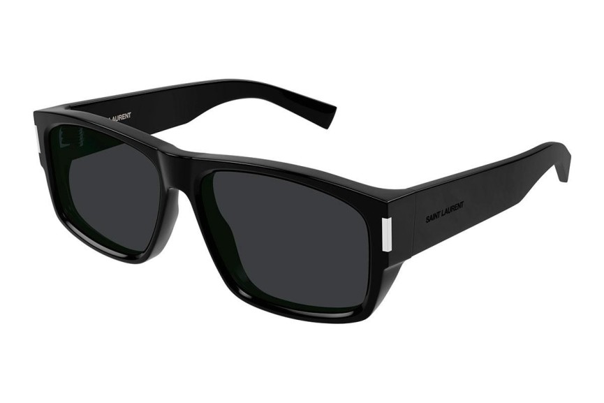 Ochelari de soare Saint Laurent SL689 001 Pătrați Negri