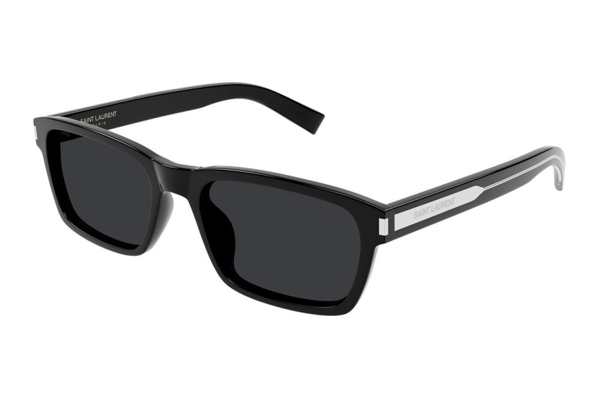 Ochelari de soare Saint Laurent SL662 001 Pătrați Negri