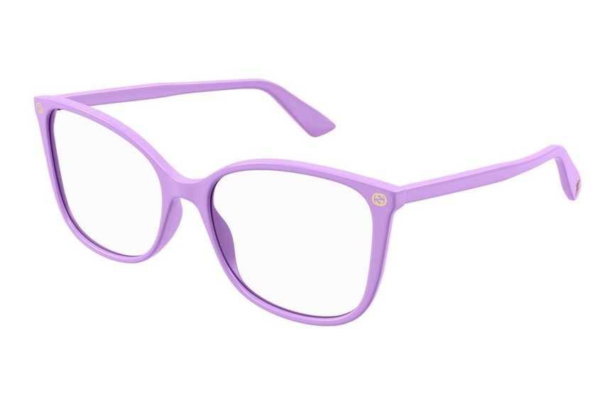 Ochelari Gucci GG0026O 014 Cat Eye Violeți