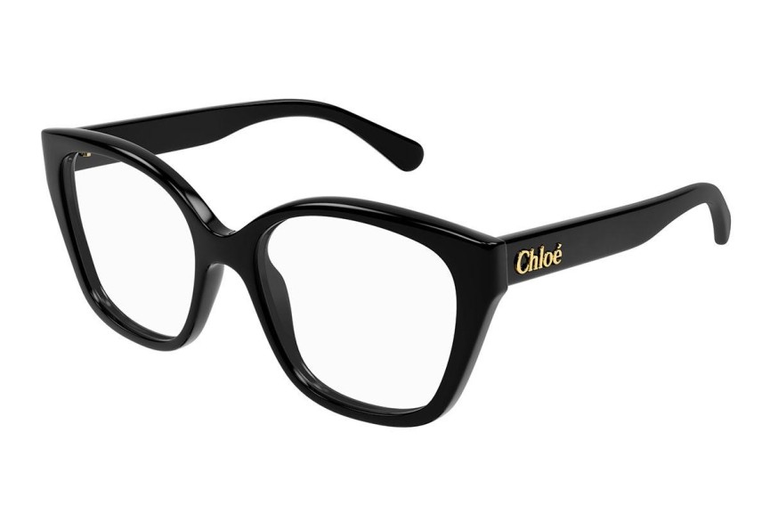 Ochelari Chloe CH0241O 001 Pătrați Negri