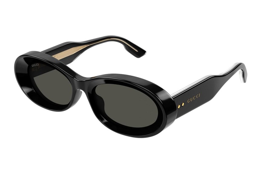 Ochelari de soare Gucci GG1527S 001 Rotunzi Negri