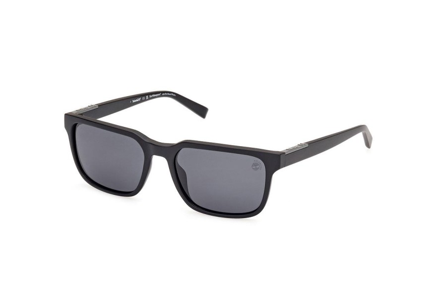 Ochelari de soare Timberland TB00008 02D Polarized Pătrați Negri