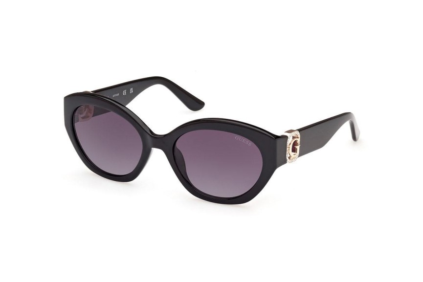 Ochelari de soare Guess GU00104 01B Ovali Negri