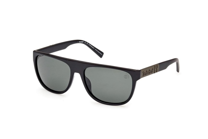 Ochelari de soare Timberland TB00004 01R Polarized Pătrați Negri