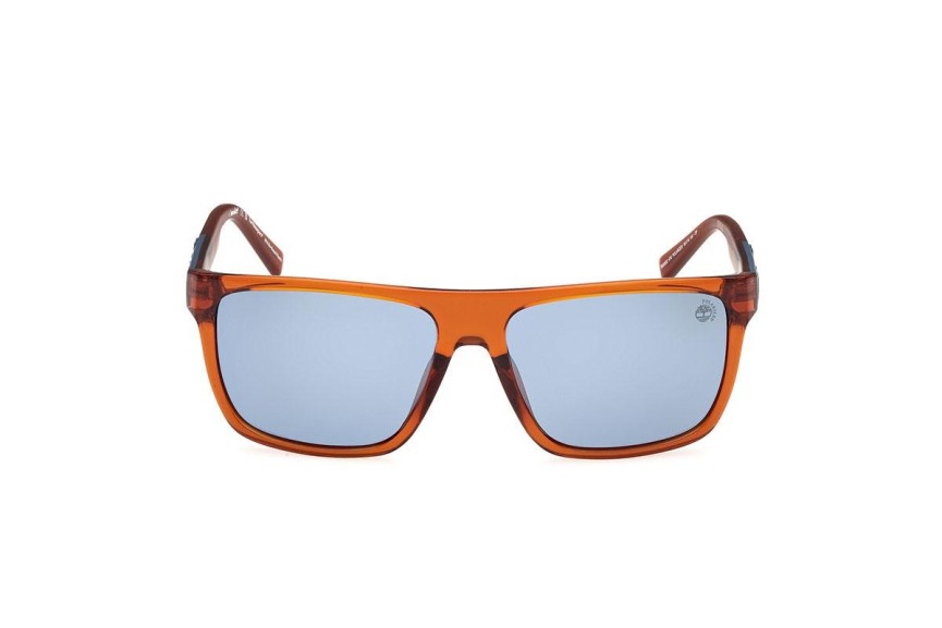 Ochelari de soare Timberland TB00005 47D Polarized Pătrați Maro