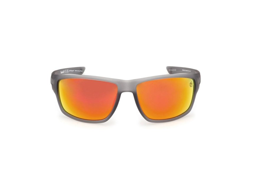 Ochelari de soare Timberland TB00003 20D Polarized Dreptunghiulari Gri