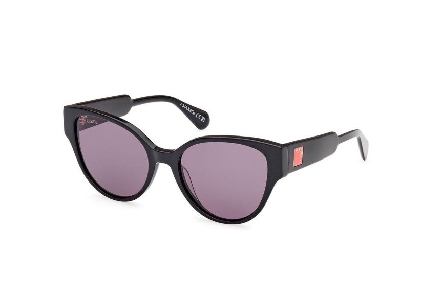 Ochelari de soare Max&Co. MO0095 01A Rotunzi Negri