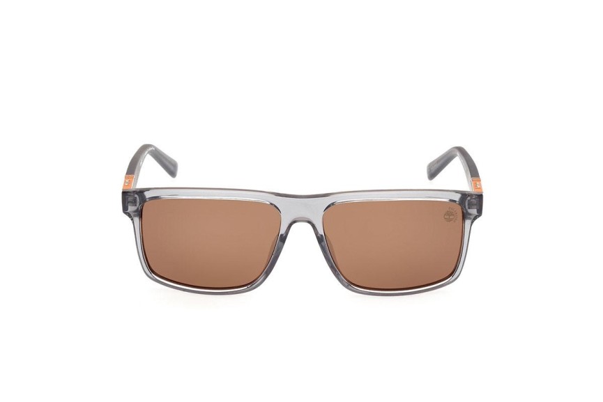 Ochelari de soare Timberland TB00006 20H Polarized Dreptunghiulari Gri