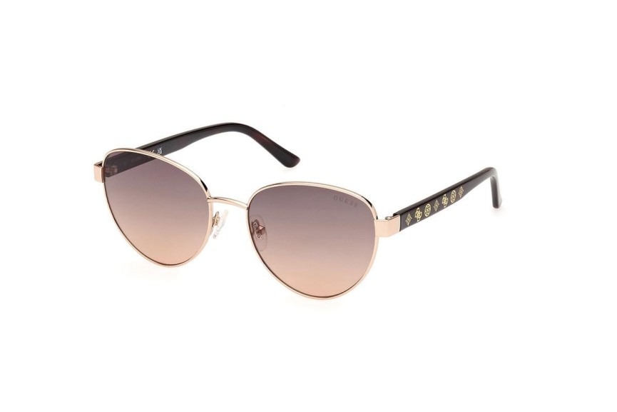 Ochelari de soare Guess GU00101 32F Rotunzi Aurii